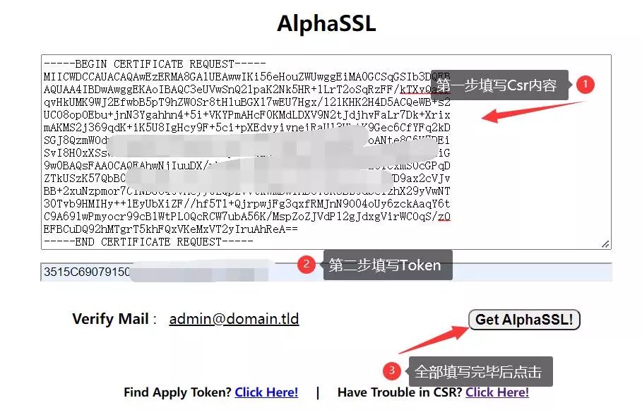 AlphaSSL泛域名证书申请及使用 第3张插图