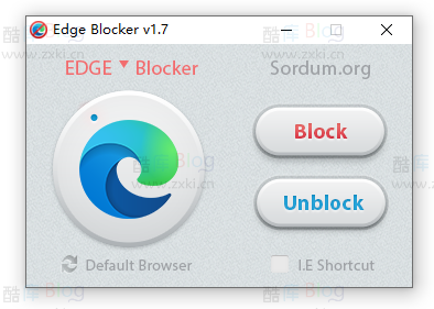 冻结Edge浏览器的软件 Edge Blocker 第2张插图