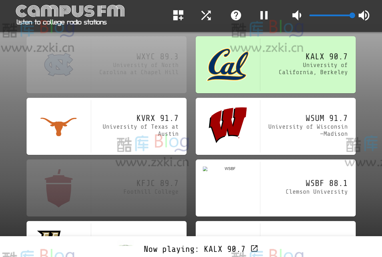 Campus FM，全球大学广播电台在线收听平台 第2张插图