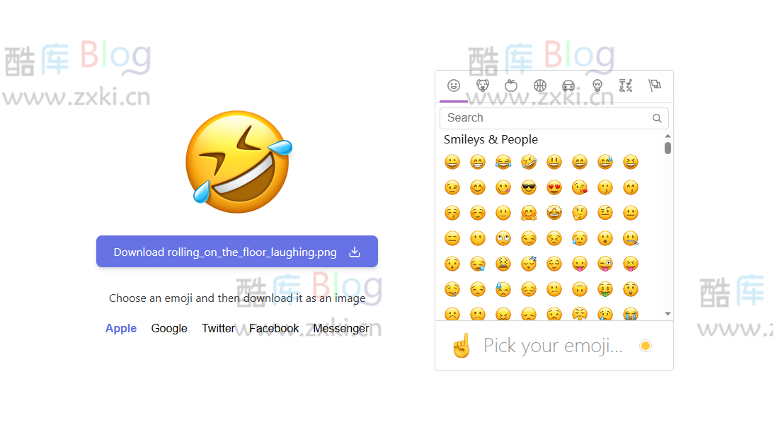 在线Emoji表情转换为高清图片_Emoji to Image 工具 第2张插图