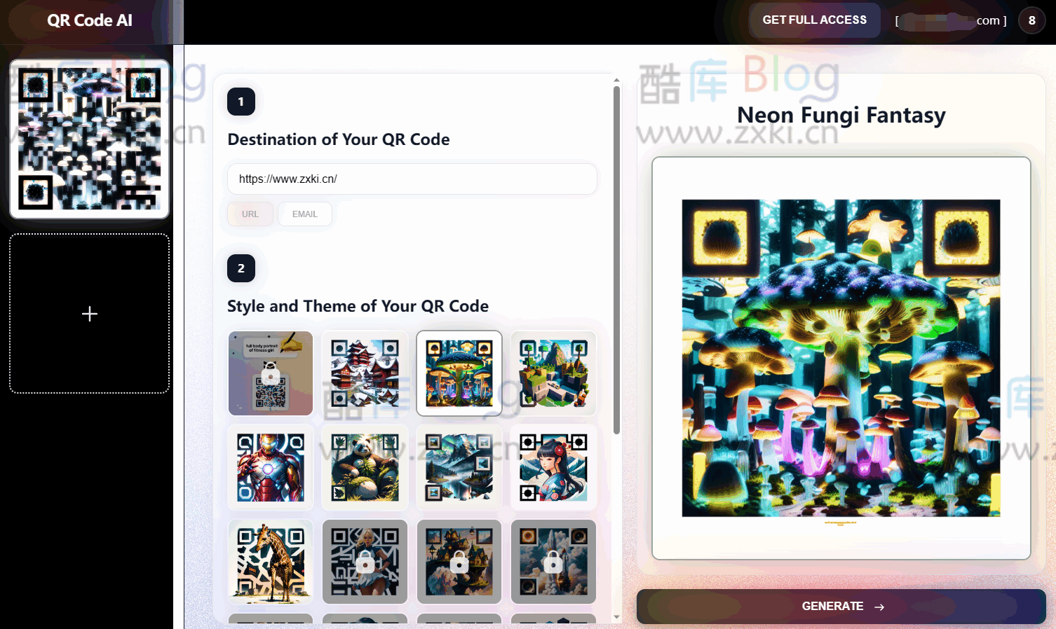 QR Code AI-免费在线AI艺术二维码生成器