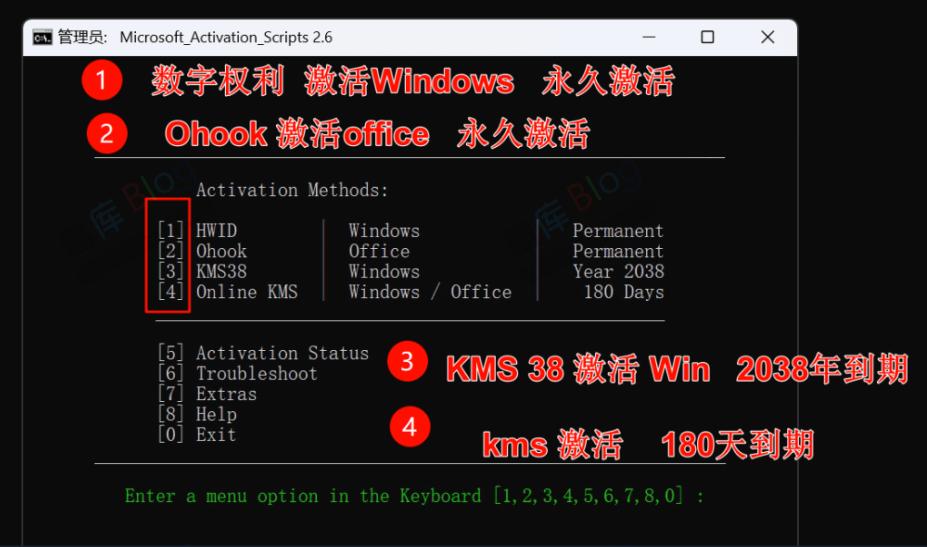 Microsoft Activation Scripts (MAS) 激活脚本！Windows11数字权利永久免费激活，Office 永久激活 第6张插图