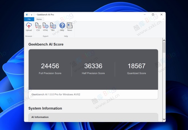 Geekbench AI - 免费 AI 性能跑分工具