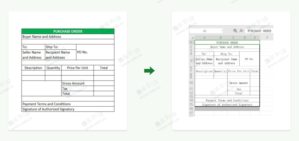 免费的表格识别图片转Excel工具：图片转excel