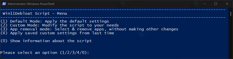 Win11Debloat - 免费开源 Win11 优化精简脚本 第3张插图